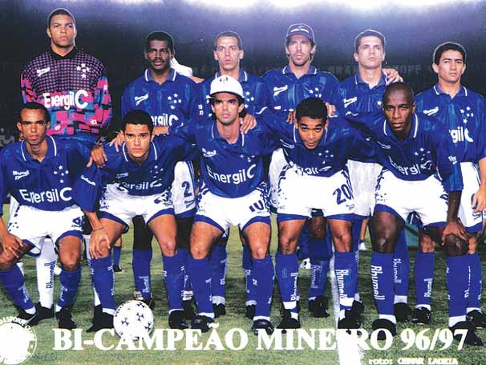 Cruzeiro campeão da Libertadores de 1997 — Foto: Reprodução