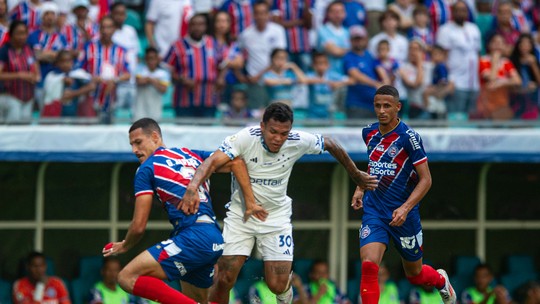 Na luta por Libertadores, Cruzeiro e Bahia perdem fôlego no returno e se enfrentam fora do G-6