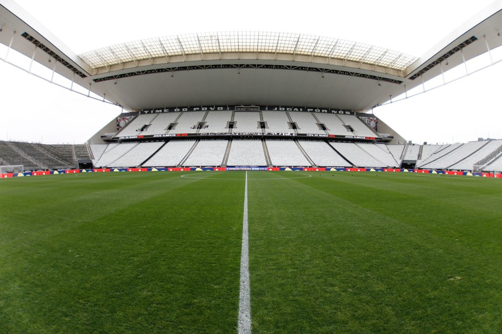 Santos quer jogar na casa do Corinthians, a Neo Química Arena — Foto: Rodrigo Gazzanel