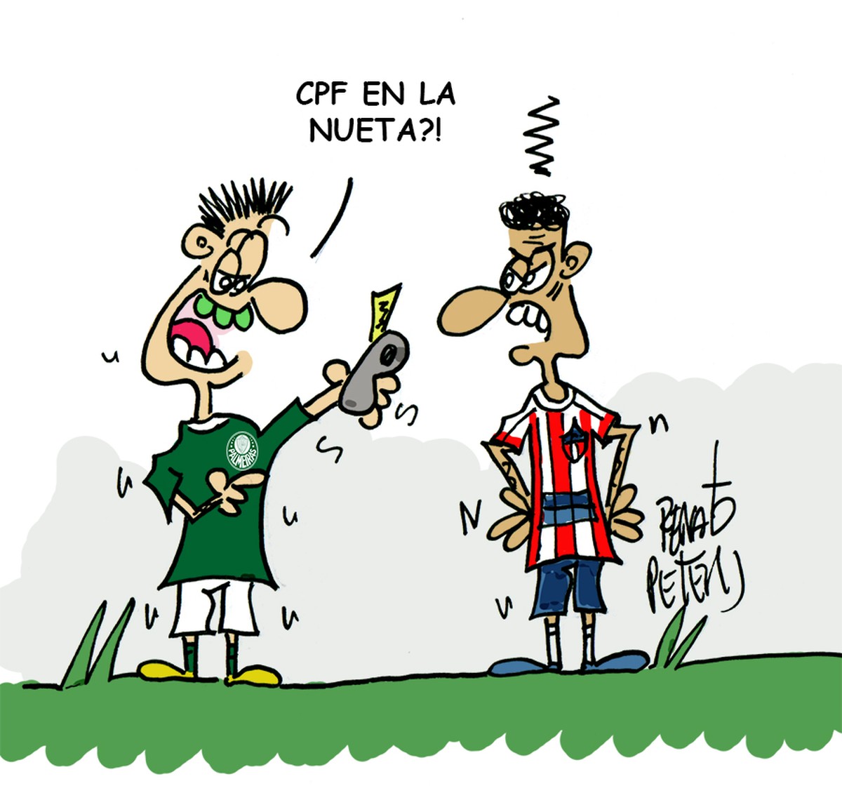 Freguês... | Quatro Linhas | ge