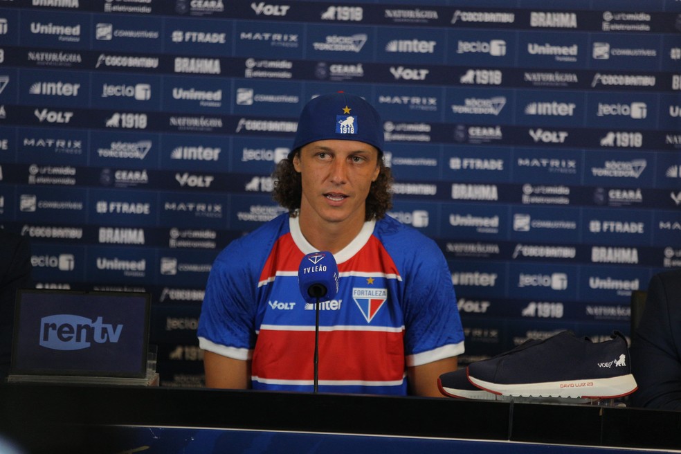 David Luiz, Fortaleza — Foto: Kid Júnior/SVM