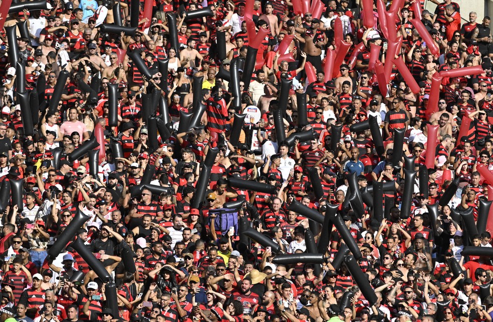 Torcida no Flamengo x Corinthians, pelo Brasileiro  Foto: Andr Duro