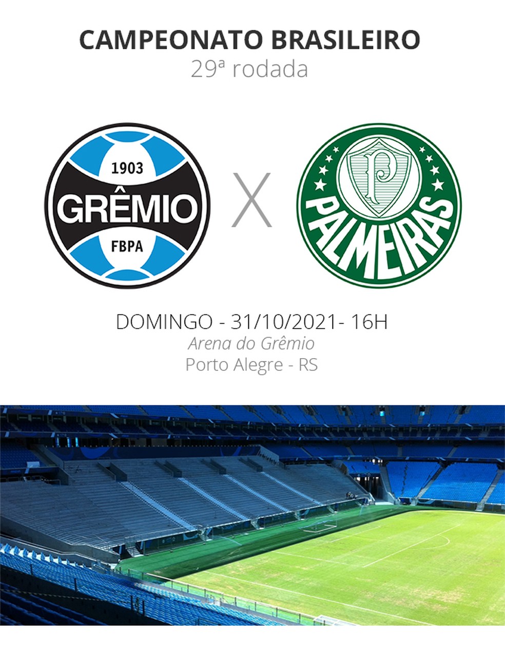 Grêmio x Palmeiras – Brasileirão Feminino: onde assistir