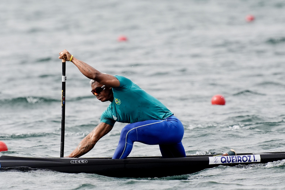 Isaquias Queiroz garante vaga na final do C1 1000m nas Olimp&iacute;adas de Paris  | olimp&iacute;adas | ge