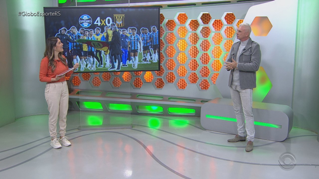 Maurício Saraiva fala sobre a vitória do Grêmio pela Libertadores