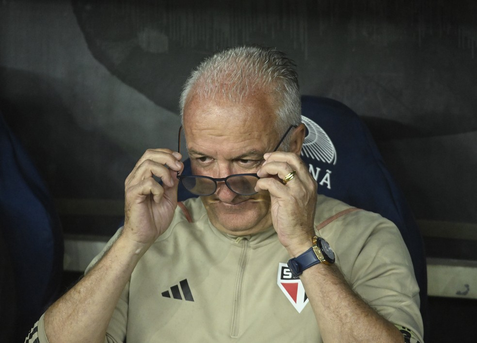 Dorival Júnior Flamengo x São Paulo — Foto: André Durão