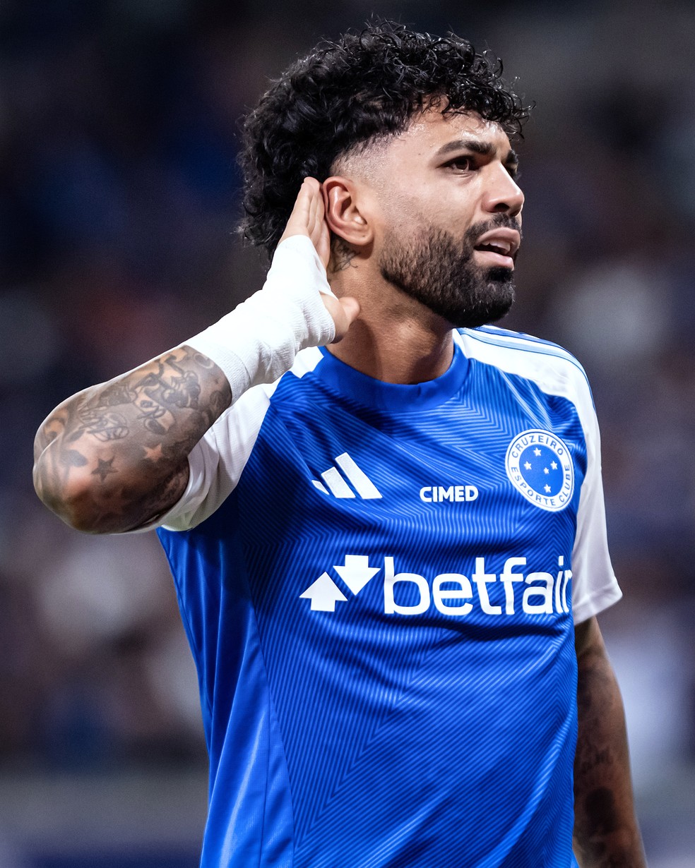 Gabigol; Cruzeiro — Foto: Gustavo Aleixo/Cruzeiro