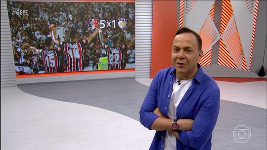 Santa Cruz goleia Afogados e segue firme por vaga na Série D - Programa: Globo Esporte PE 