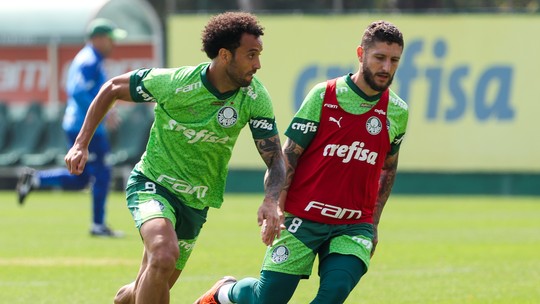 Escalação do Palmeiras: Vitor Reis não treina mais uma vez e deve ser baixa contra o Athletico-PR