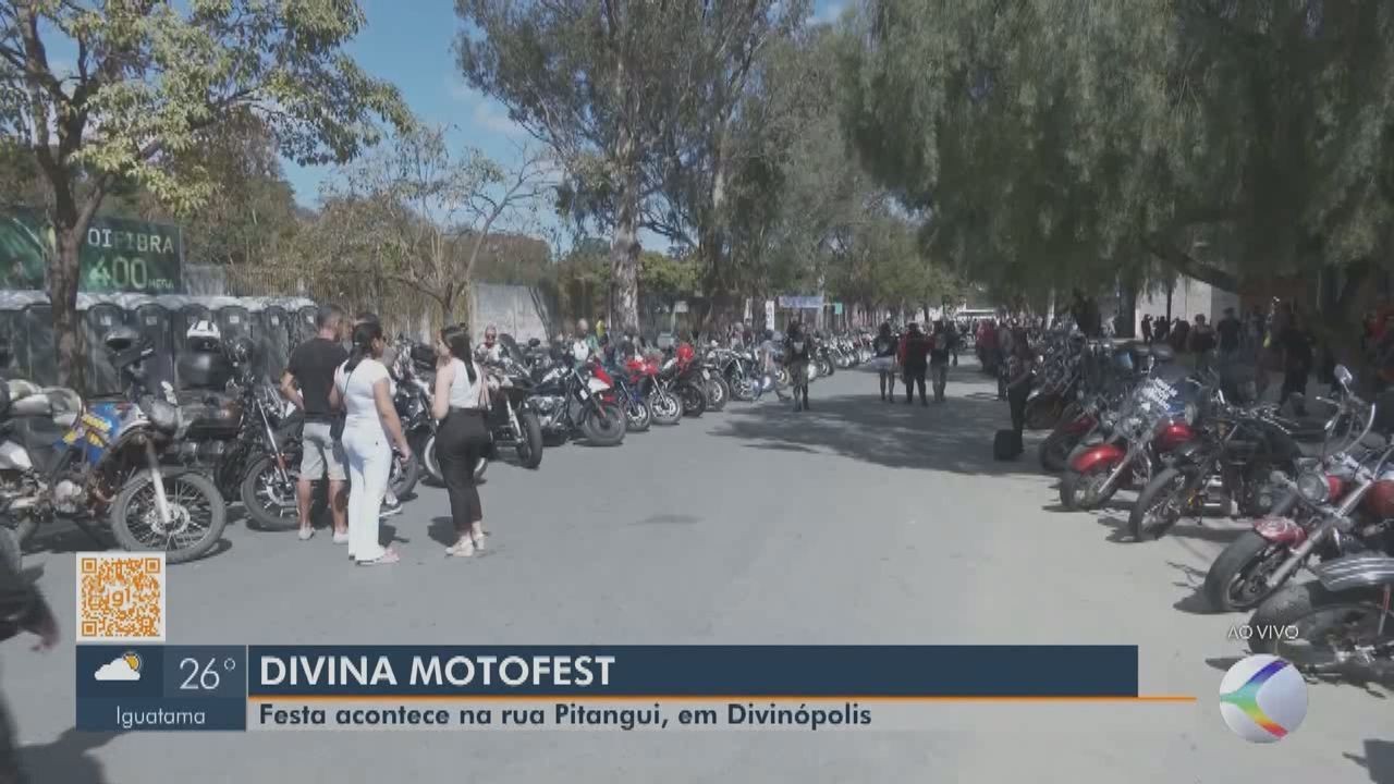 Evento reúne apaixonados por motociclismo em Divinópolis