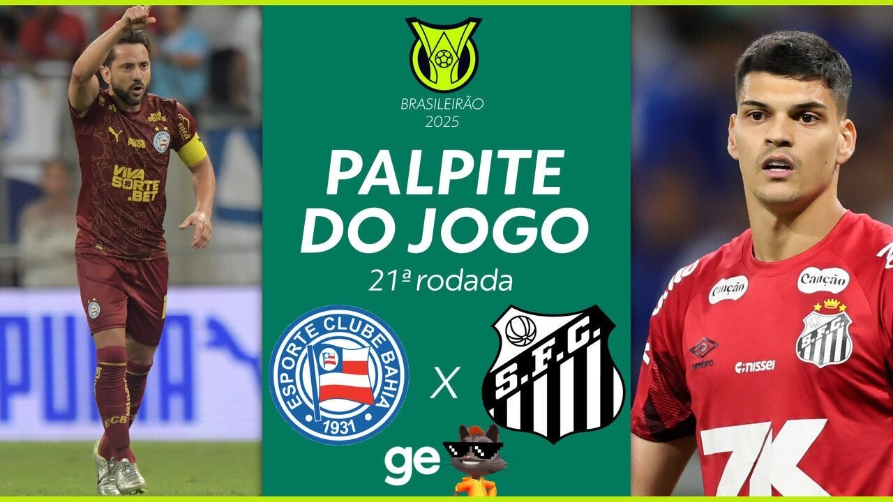 Escalação do Bahia para enfrentar o Santos