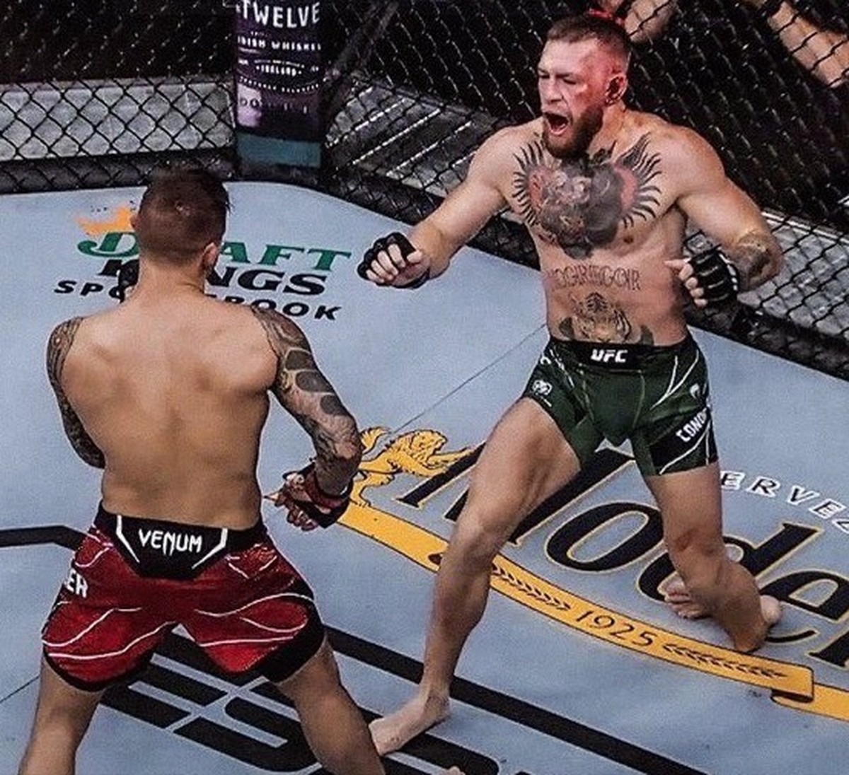 Qual foi a lesão de McGregor?