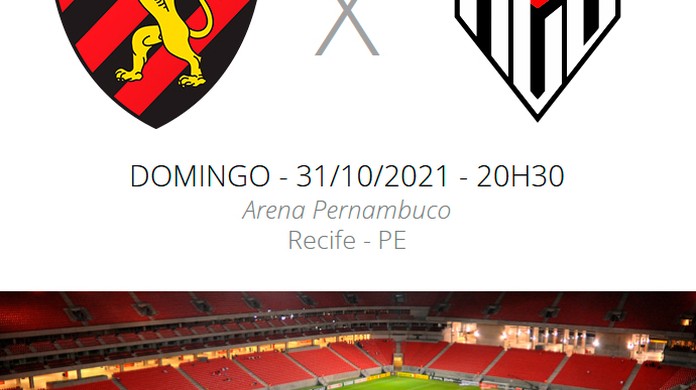 Sport x Atlético-GO; Confira onde assistir jogo do Sport e Atlético-GO ao  vivo hoje (10); veja horário e escalação