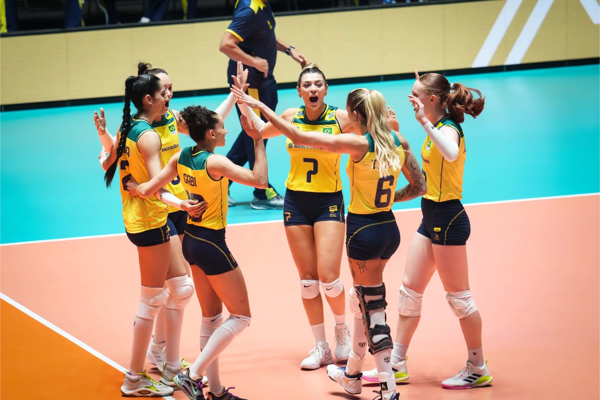 Brasil domina a Puerto Rico en Tokio y se mantiene invicto en el preolímpico |  vóleibol