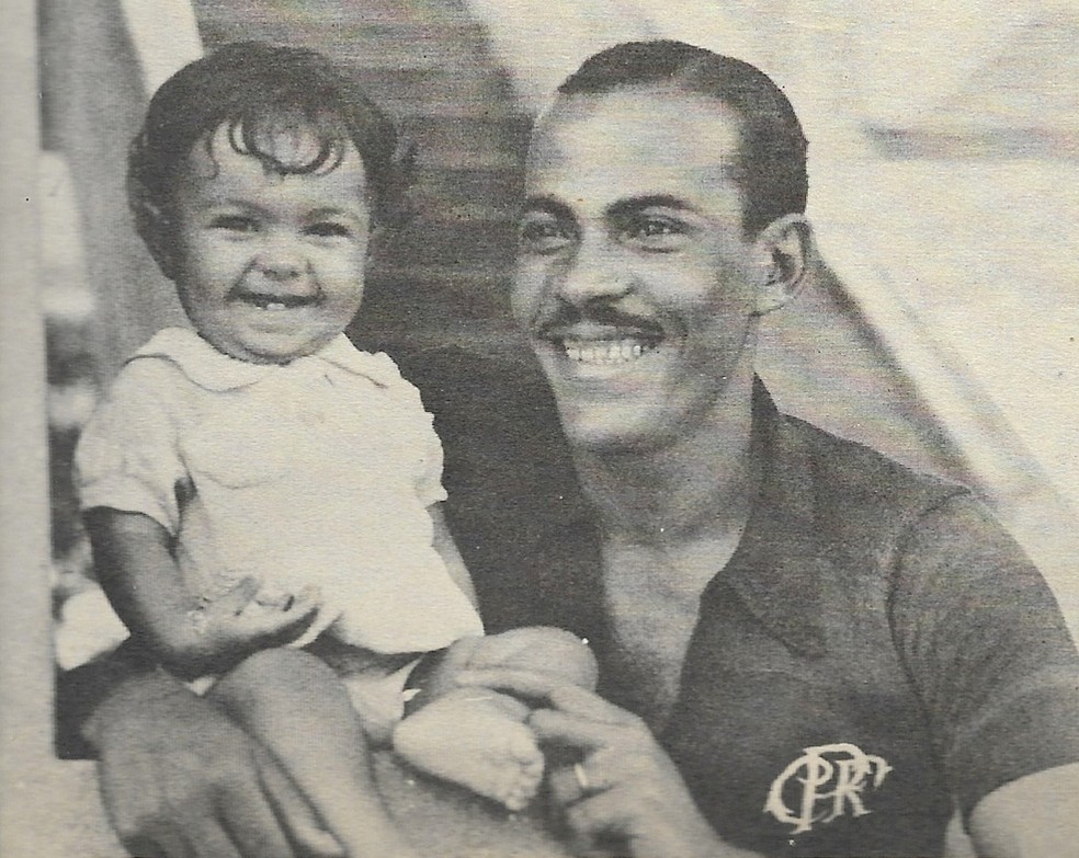 Jarbas jogou no Flamengo de 1933 a 1946 — Foto: Arquivo