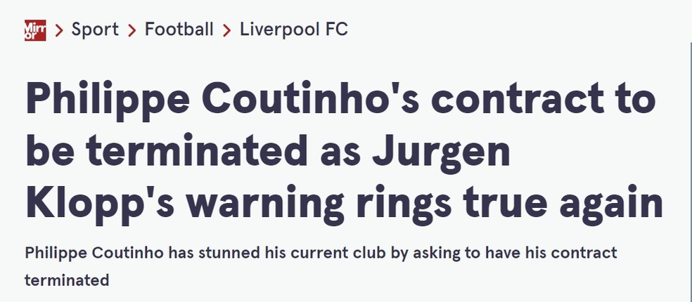 Repercussão da saída de Coutinho do Vasco — Foto: Reprodução