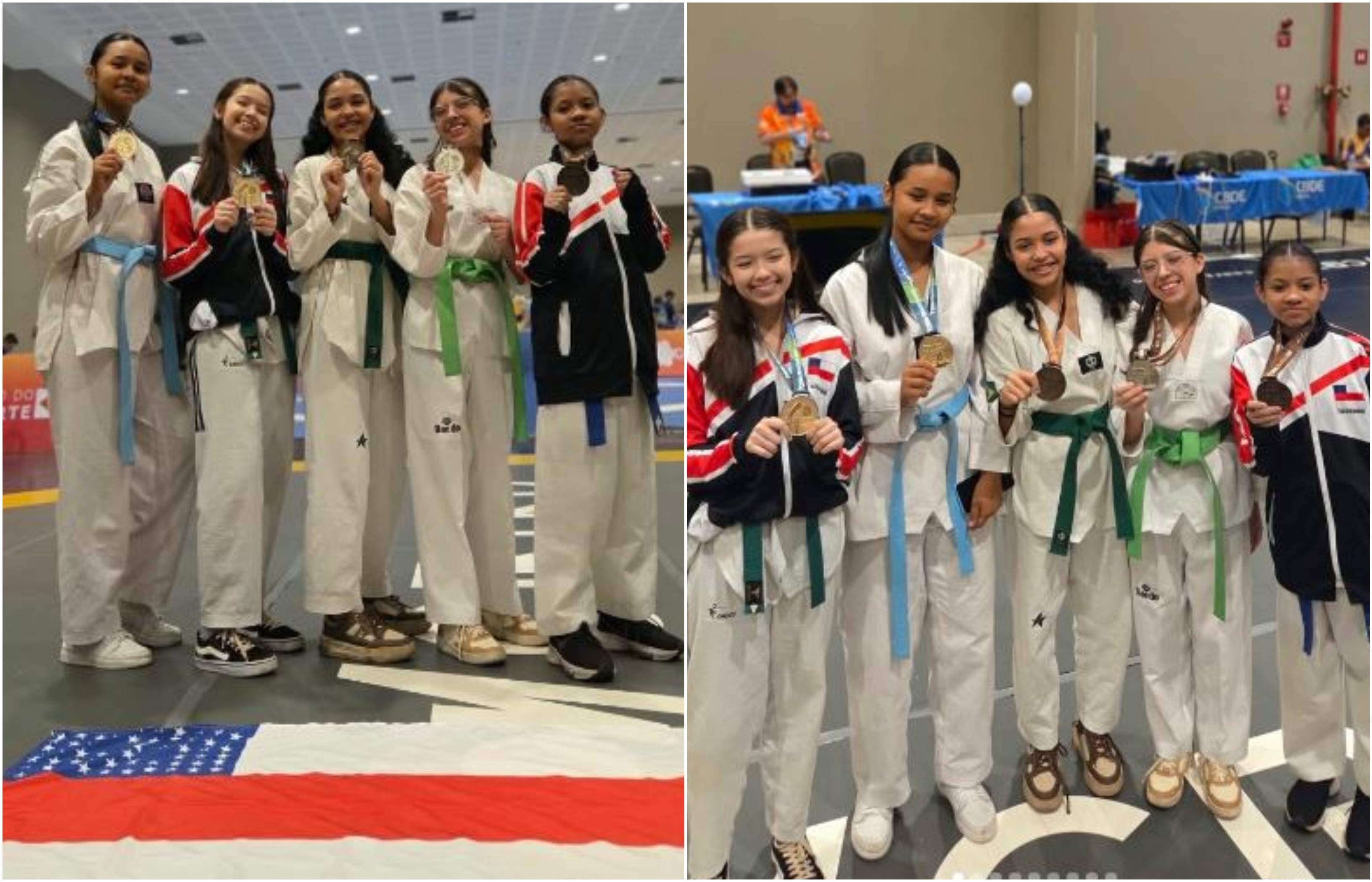 Taekwondo do Amazonas conquista 10 medalhas nos JEBs 2026