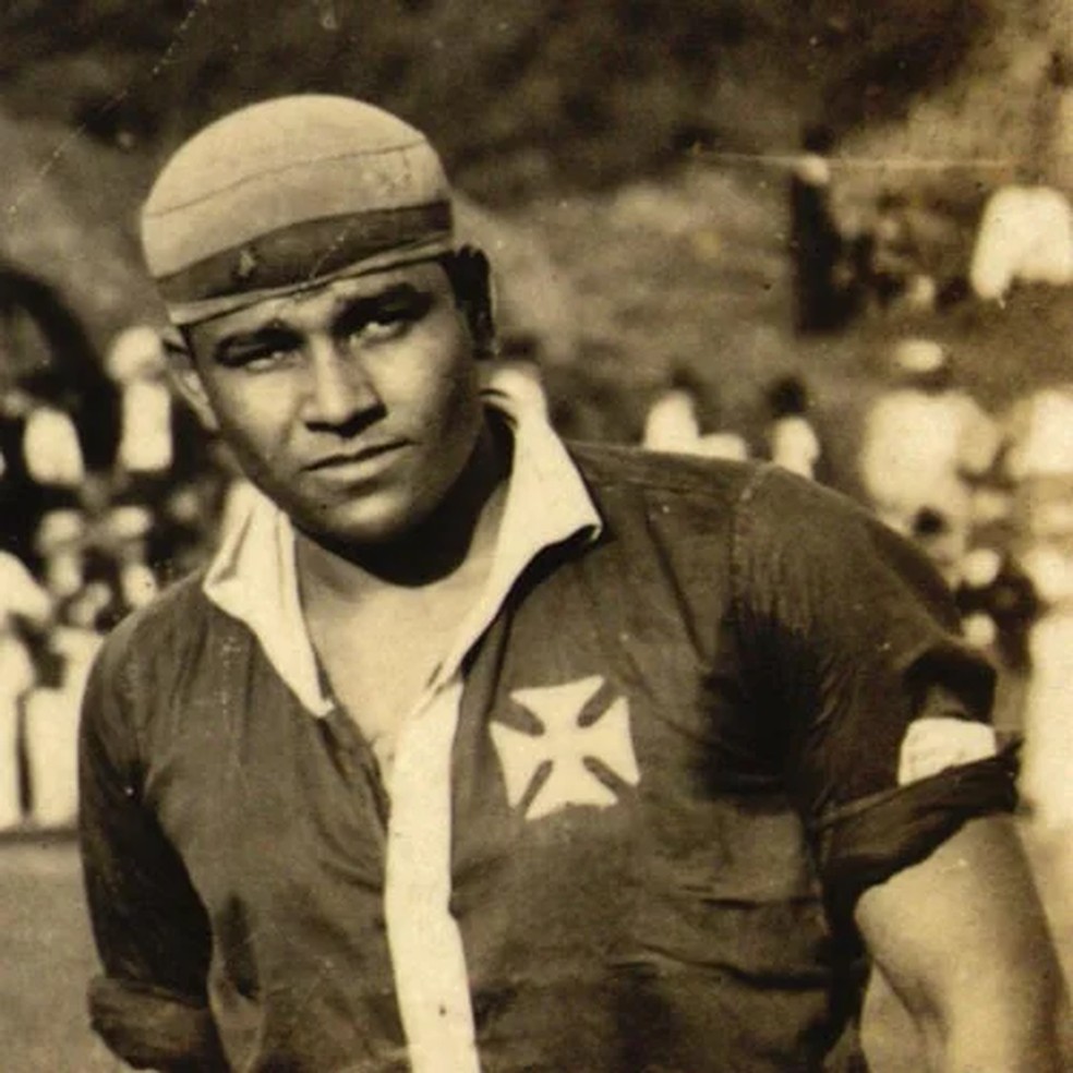 Bolão, jogador do Vasco em 1923 — Foto: Divulgação/Vasco