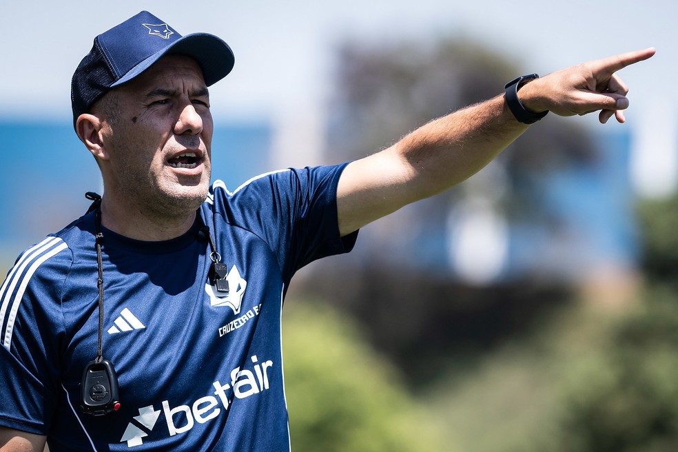 Leonardo Jardim, técnico do Cruzeiro — Foto: Gustavo Aleixo/Cruzeiro
