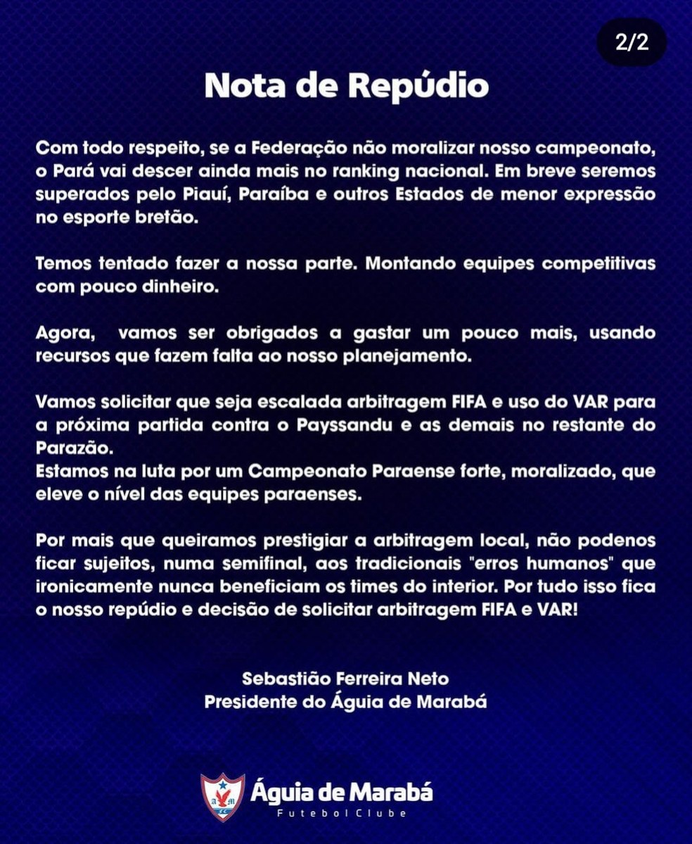 Potes definidos: veja quem Remo, Paysandu e Águia de Marabá podem