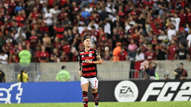 Luiz Araújo em Flamengo x LDU