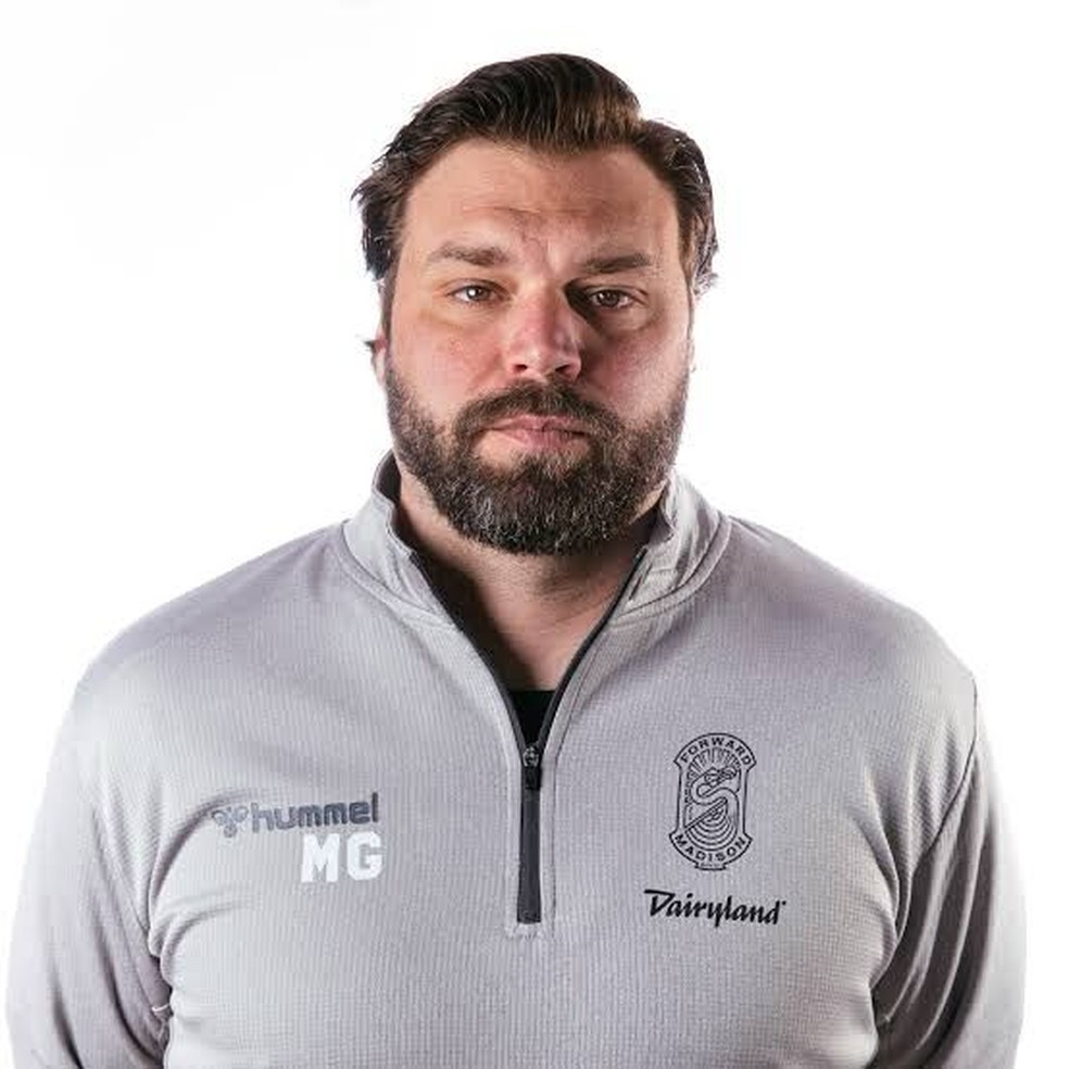 Matt Glaeser - Forward Madison Football Club. — Foto: Arquivo Pessoal