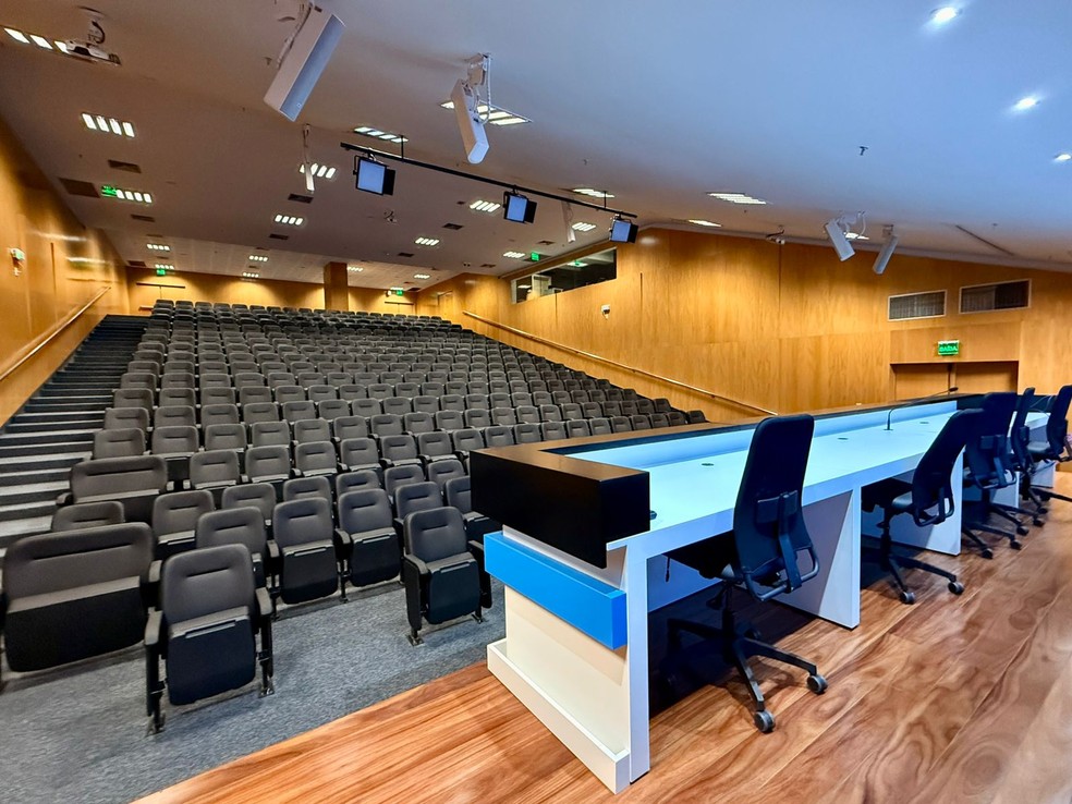 Espaço para reuniões foi totalmente revitalizado