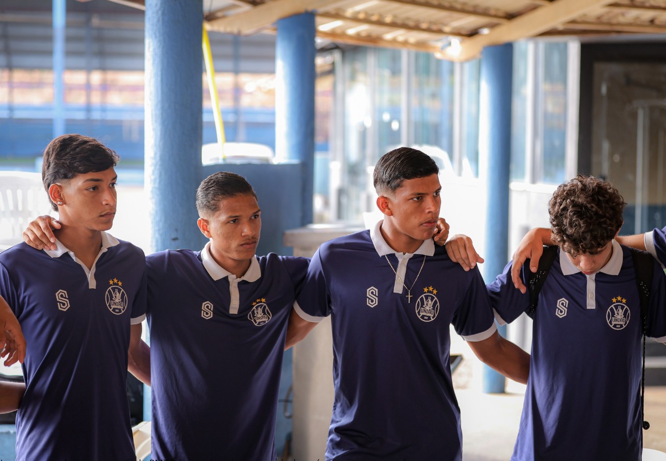 União desembarca em Belém para decisão contra Tuna Luso na Copa do Brasil Sub-20