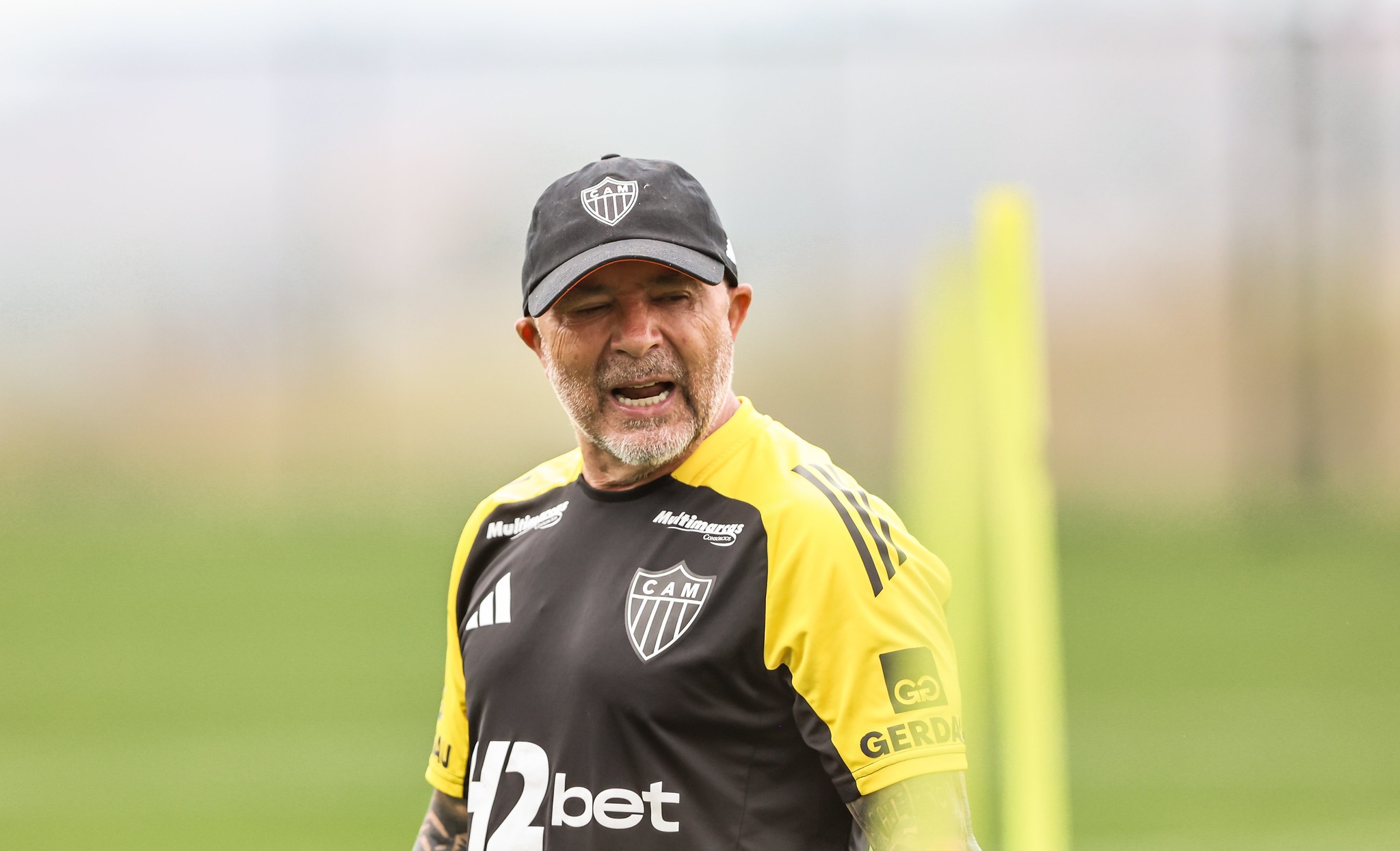 Escalação do Atlético-MG: com Veneno relacionado, Sampaoli fecha preparação para o clássico