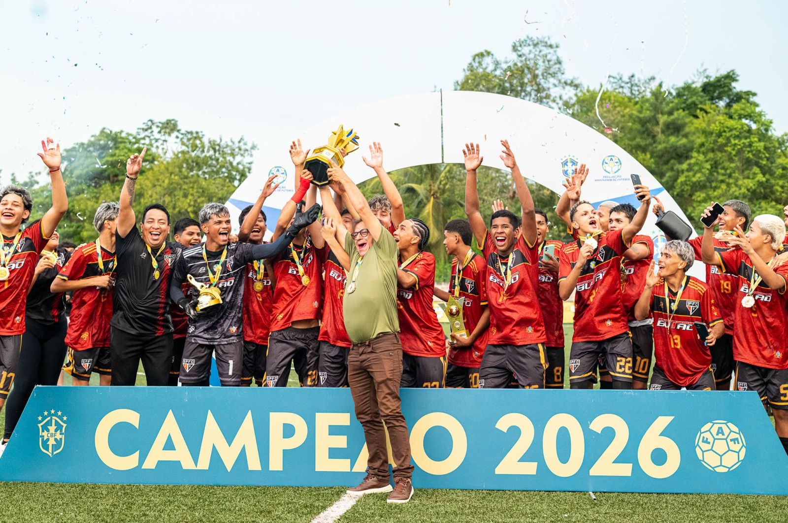 São Paulo é campeão estadual Sub-17 de futebol no Amapá