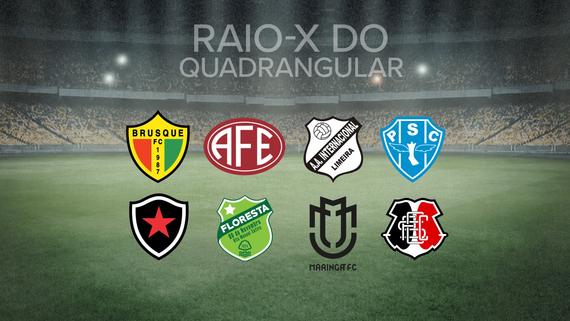 Série C: confira o raio-X dos oito times que iniciam o quadrangular neste fim de semana