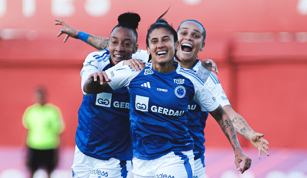 Cruzeiro x Ferroviária pelo Brasileiro Feminino — Foto: Divulgação/Cruzeiro