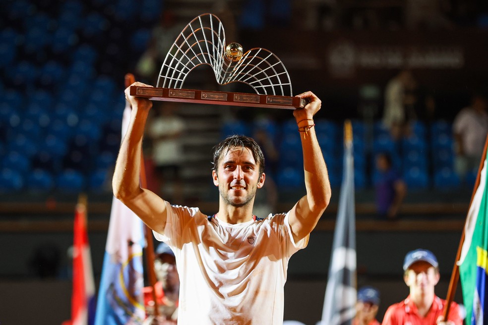 Etcheverry vence final inédita no Rio Open — Foto: Divulgação/Rio Open