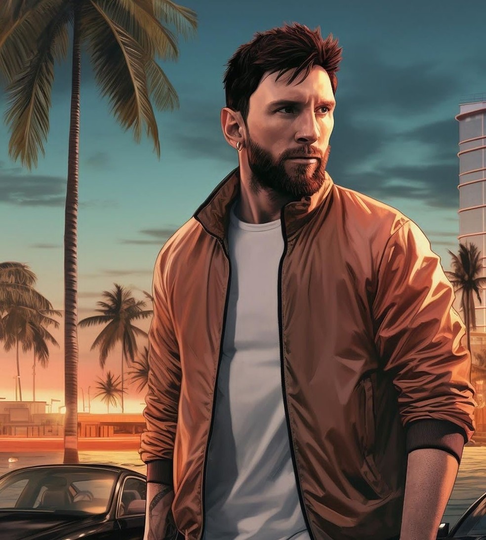 GTA 6: como seriam Neymar, Messi, CR7 e outros craques no jogo, streamers