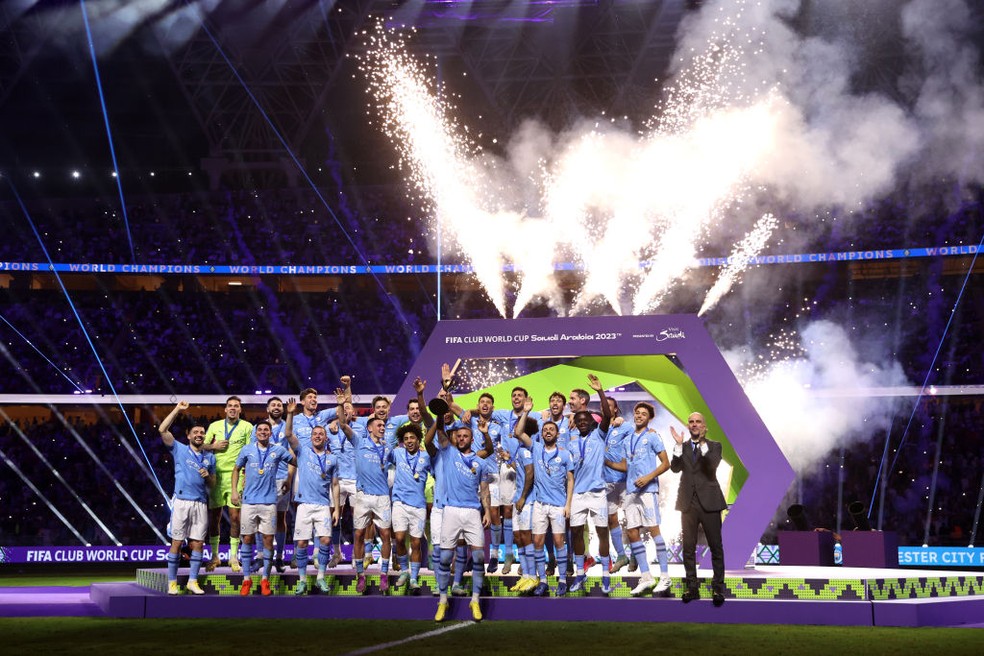 Manchester City é campeão do Mundial de Clubes de 2023 — Foto: Getty Images