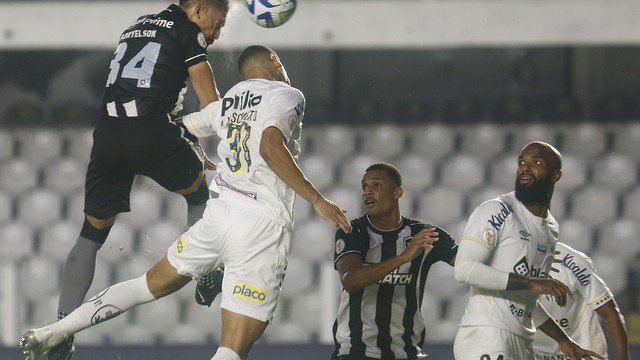 Santos x Botafogo: Adryelson