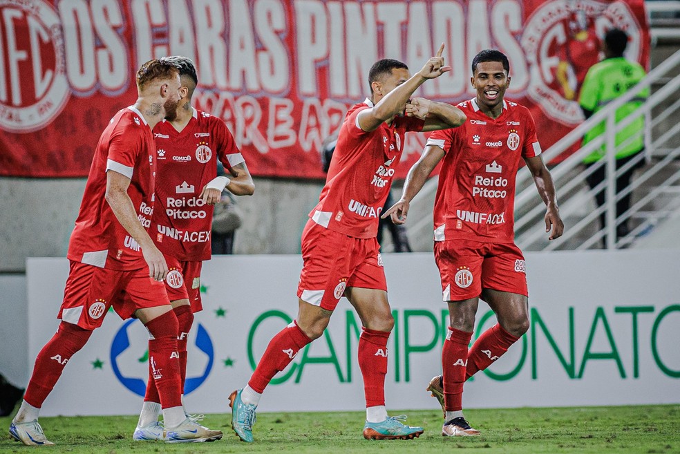 América-RN venceu o Potiguar de Mossoró na Arena das Dunas — Foto: Gabriel Leite/América FC