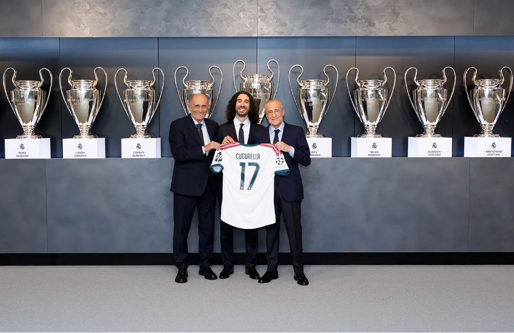 Cucurella é apresentado oficialmente no Real Madrid