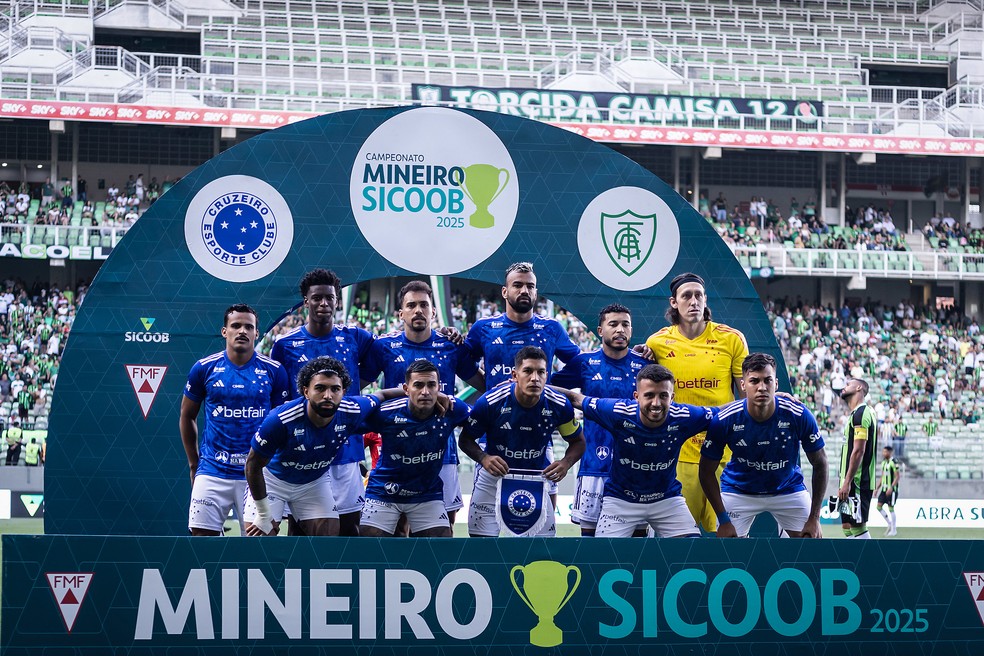 Time do Cruzeiro; Campeonato Mineiro — Foto: Gustavo Aleixo/Cruzeiro