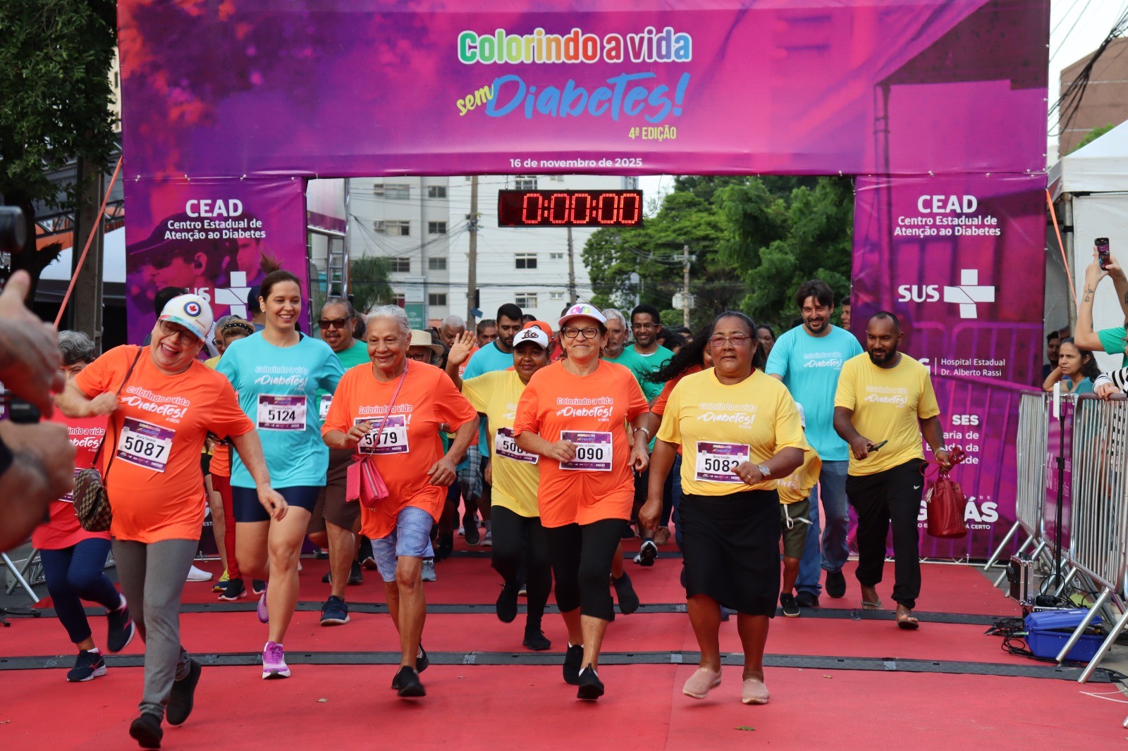 HGG abre inscrições para corrida de combate ao diabetes em Goiânia