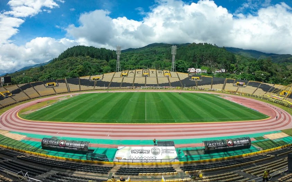Estádio Polideportivo de Pueblo Nuevo, do Deportivo Táchira — Foto: Reprodução