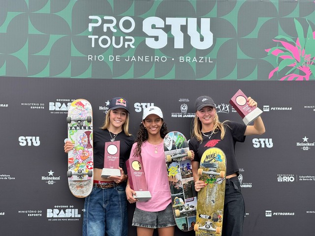 Rayssa Leal é pentacampeã no STU Pro Tour do Rio: "A vontade de vencer nunca passa"