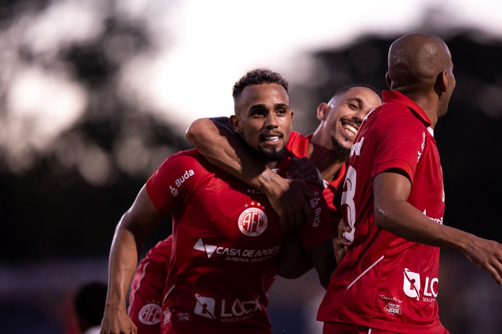 Cassiano fez o terceiro do América-RN em Teresina — Foto: Samuel Pereira