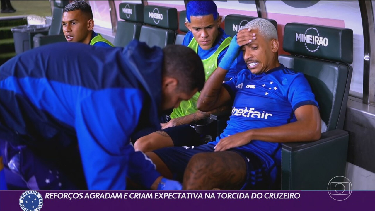 Reforços agradam em início no Cruzeiro; Matheus Pereira tem lesão confirmada no joelho