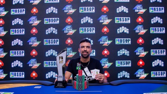 BSOP: streamer vence primeiro High Roller na carreira e fatura R$ 255 mil