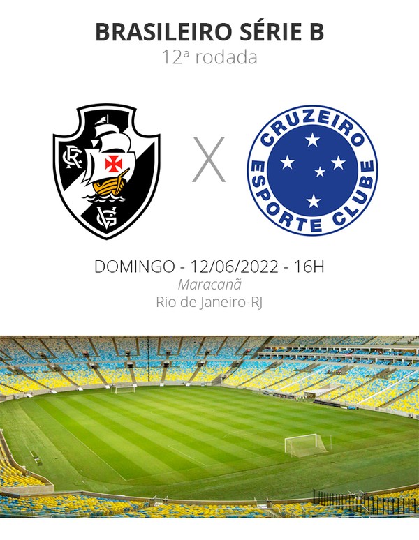 Vasco x Cruzeiro: retrospecto, prováveis escalações, arbitragem e