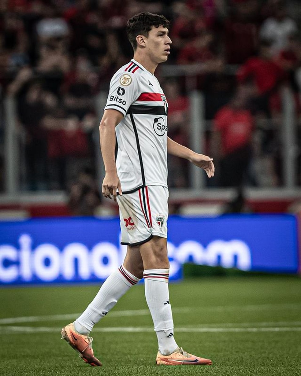 Ferraresi voltou a jogar pelo São Paulo depois de 280 dias — Foto: Reprodução/Instagram