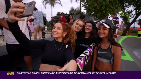 Entre as provas da escola e o skate, Rayssa Leal compete no STU - Programa: Globo Esporte RJ 