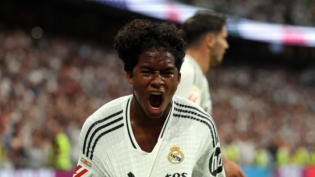 Endrick gol Real Madrid x Valladolid
