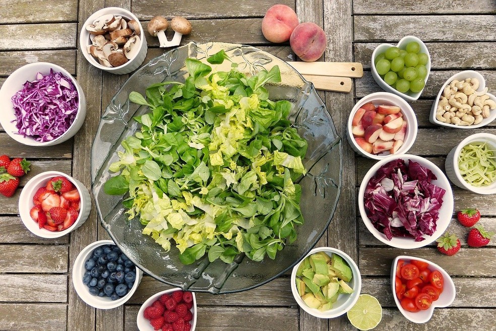 Alimentação saudável é um dos tratamentos da vigorexia  — Foto: Pixabay